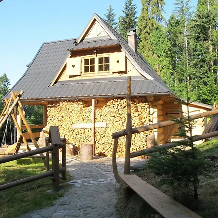 Orman Evi Drewniany W Gorach